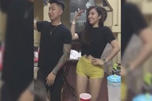 Mycah Sasaki Sinayawan si BF ng Catriona song Bago Magpahindot